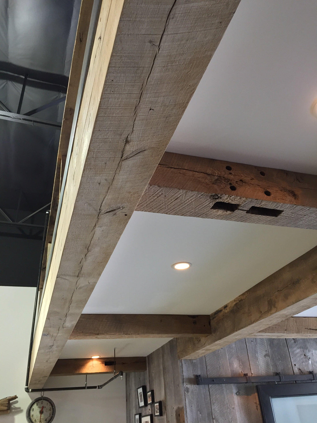 Where are wood box beams used