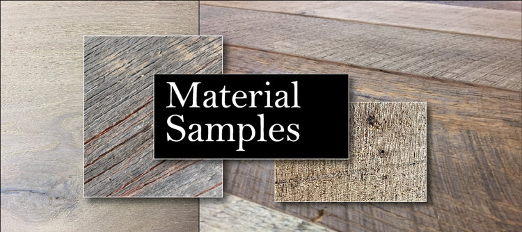 Material Samples Order Page