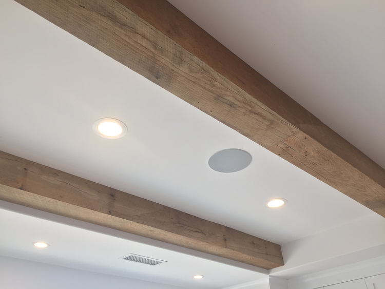 Reclaimed Rough Sawn Ceiling Box Beams