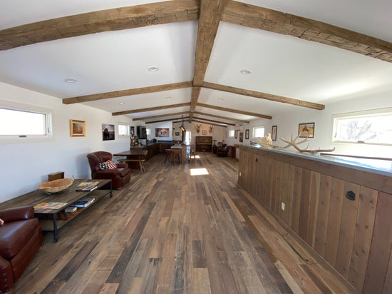 Reclaimed Barn Wood Hand Hewn Beams for Ceilings