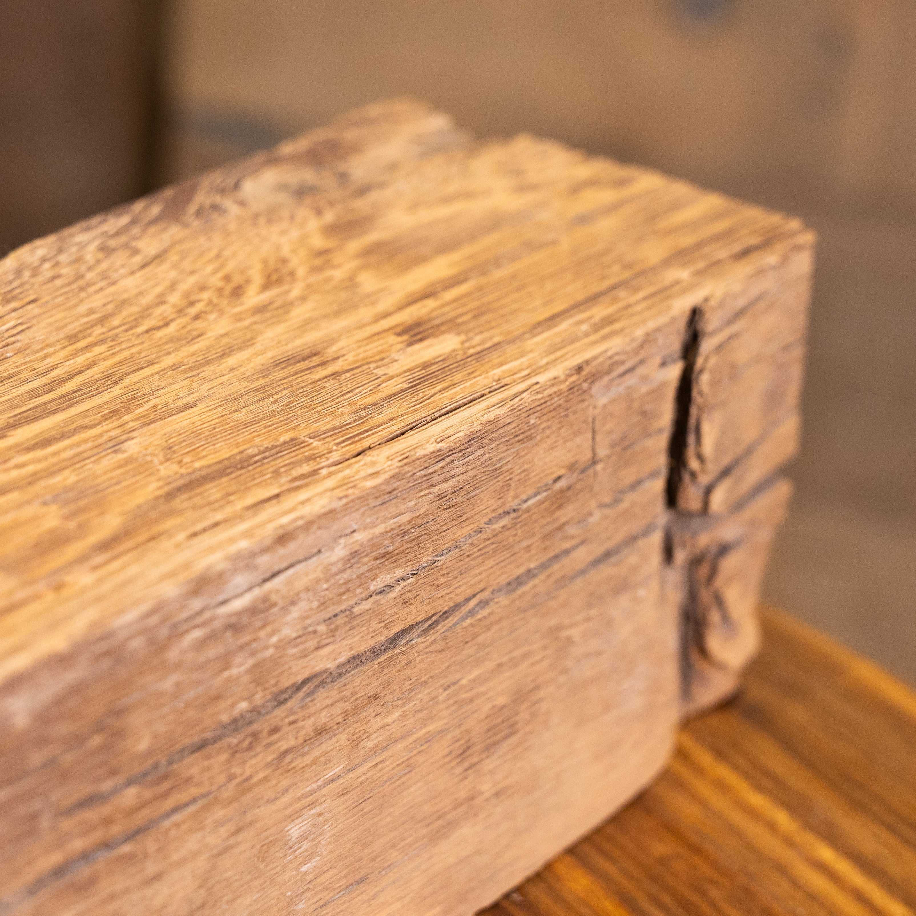 Hand Hewn Box Beam Material Sample