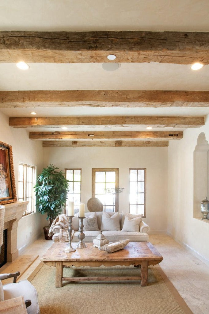 Hand Hewn Reclaimed Barn Wood Box Beam Ideas