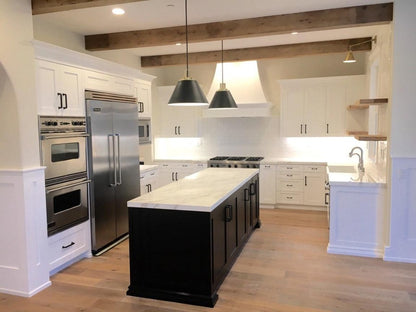 Reclaimed Rough Sawn Barn Wood Box Beams for Kitchen Ceilings Ideas